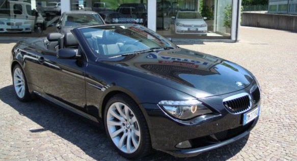 Left hand drive BMW 6 SERIES 635d CABRIOLET